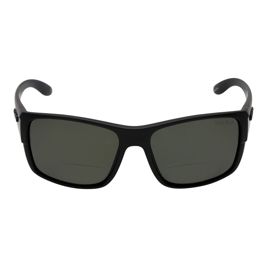 HD Vision Readers Deluxe Bifocal Sunglasses - 3.5 Magnification, Black Frame