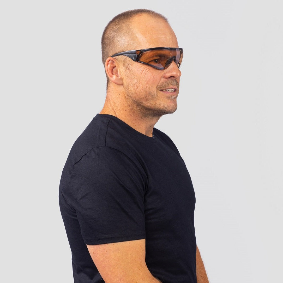 Flare | Safety Shield With Vented Arms & Positive Seal | RS5959-V-PS