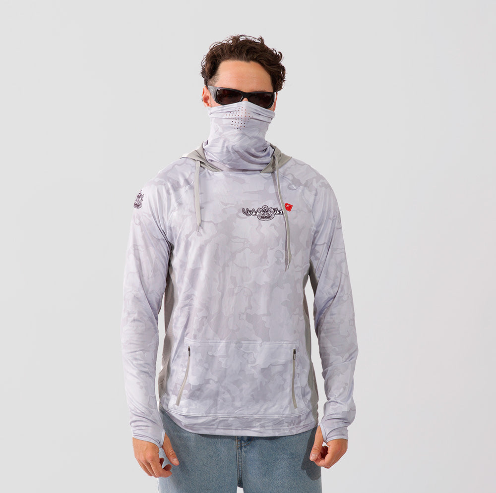 UPF+50 Camo Fishing Hoodie