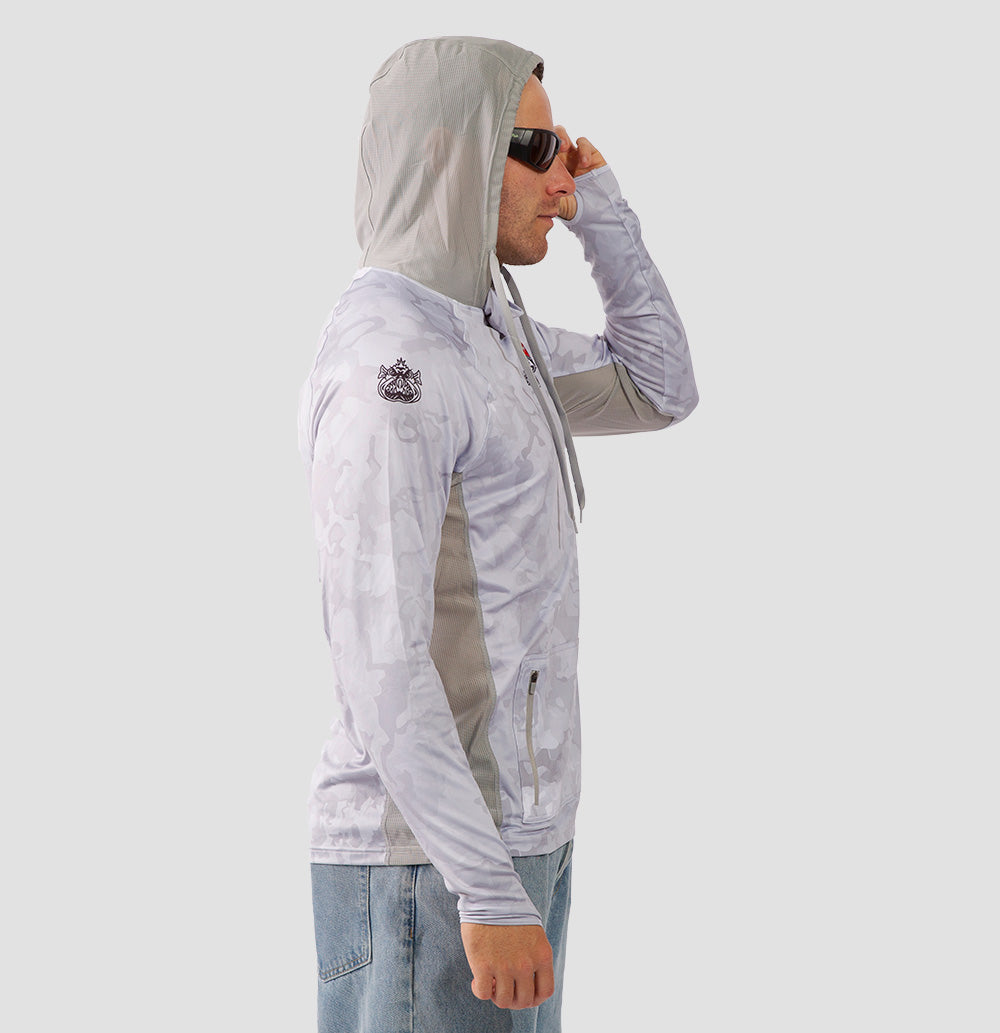 UPF+50 Camo Fishing Hoodie