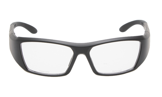 Cannon Prescription Safety Glasses RS3303X - Matt Black Frame/Clear Lens