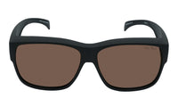 Matt Black Frame/Brown Lens