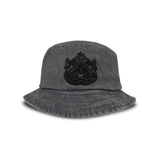 🎁 Bucket Hat Grey / Black Logo (100% off)