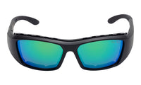 Matt Black Frame/Green Revo Lens