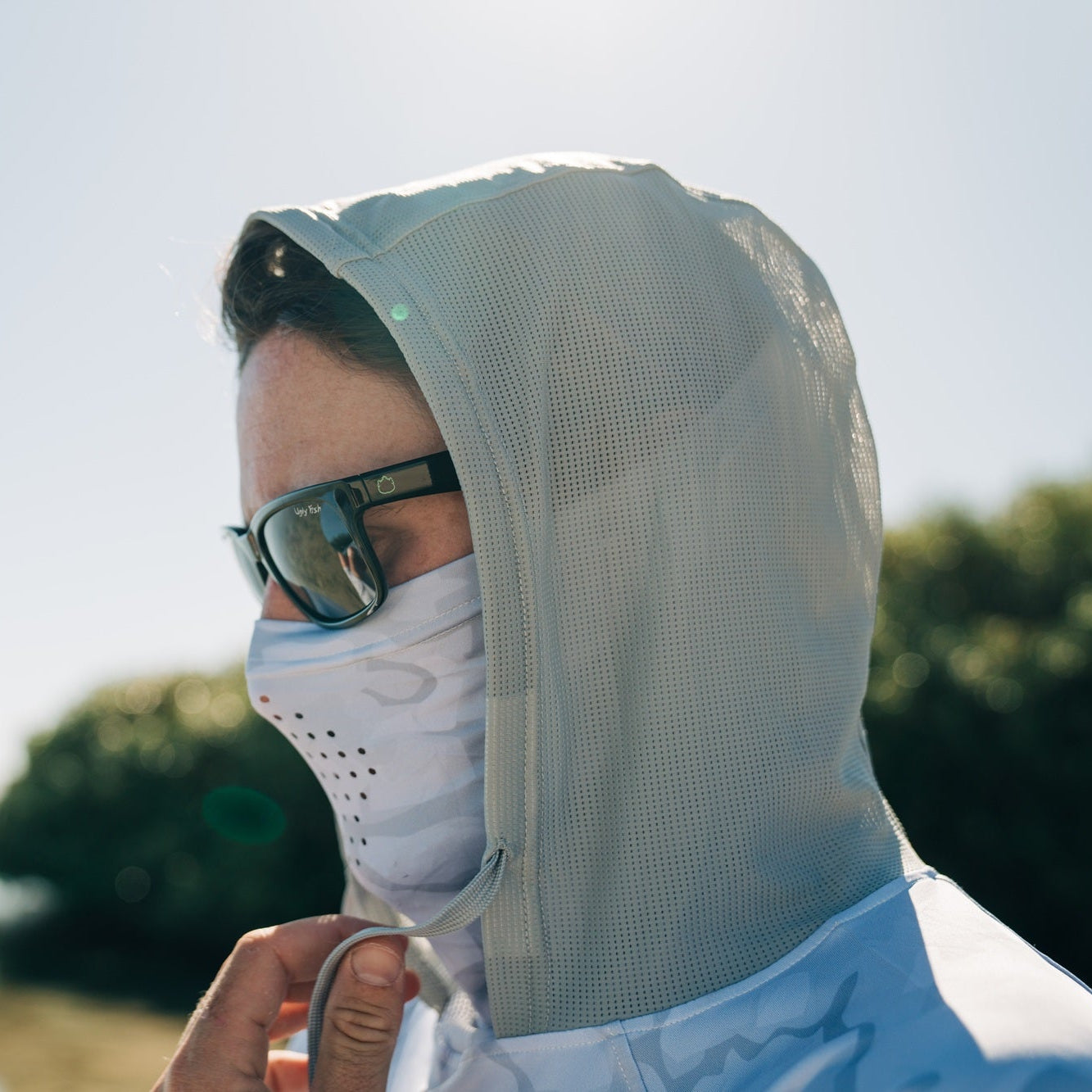 UPF+50 Camo Fishing Hoodie