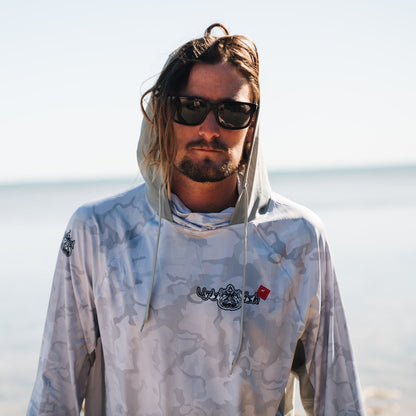 UPF+50 Camo Fishing Hoodie