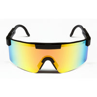 Matte Black Frame/Orange Revo Lens