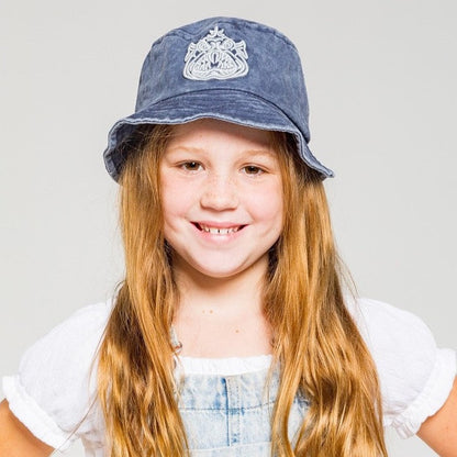 Kids Blue Bucket Hat