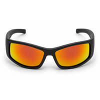 Matt Black Frame/Orange Revo Lens