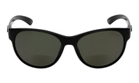Shiny Black Frame/Smoke Lens +1.50
