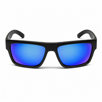 Matt Black Frame/Blue Revo Lens