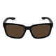 Shiny Black Frame/Brown Lens