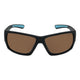 Matt Black Frame/Brown Lens