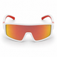 White Frame/Red Mirror Lens