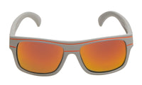Grey Orange Frame/Orange Mirror Lens