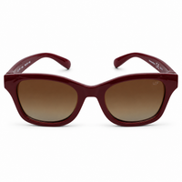 Red Frame/Gradient Brown Lens