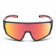 Matt Black Frame/Red Mirror Lens