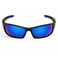 Matt Black/Blue Revo Lens