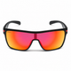 Matt Black Frame/Red Revo Lens