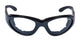 Matt Black Frame/Clear Lens