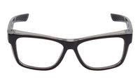 Matt Black Smoke Frame/Clear Lens