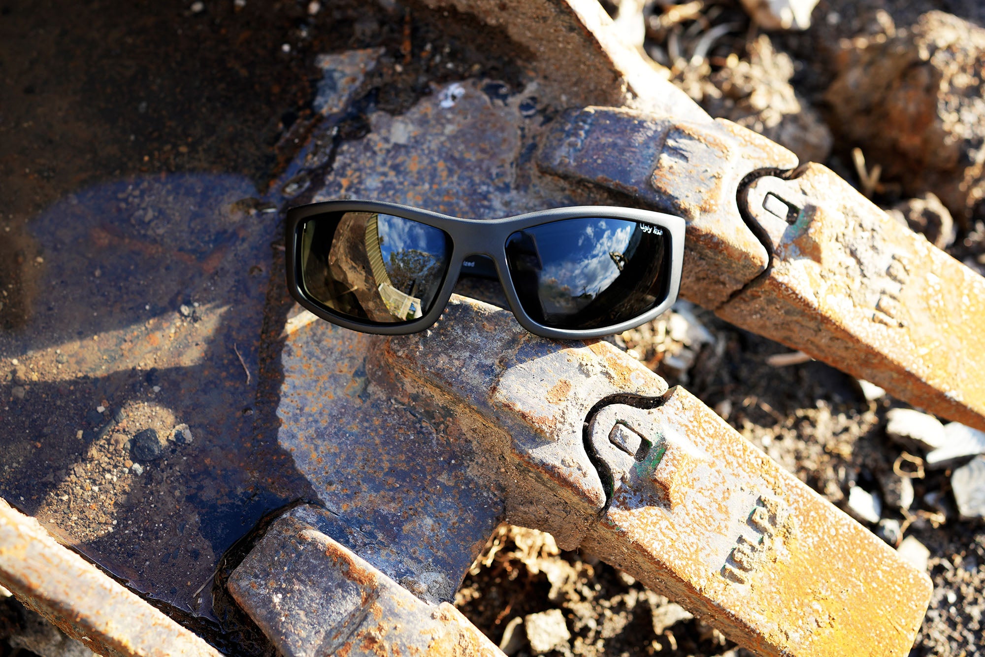FLX-T Black & Yellow Polarized Sport Sunglasses, Thunder – Piranha Eyewear