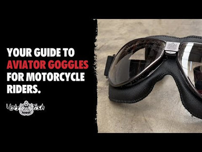Aviator Motorcycle Goggles