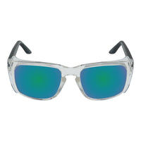 Clear Frame/Green Mirror Lens