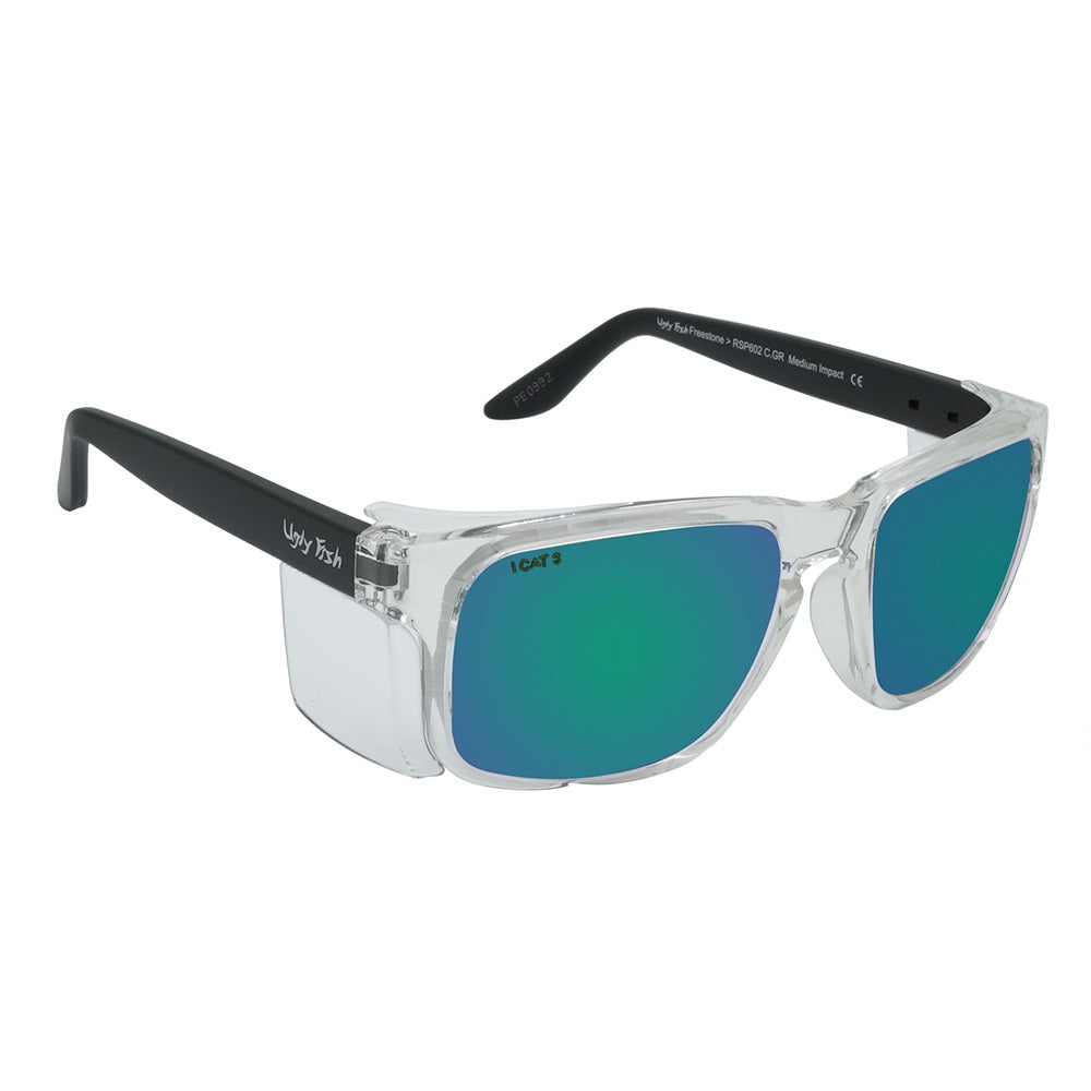 Freestone Polarised Mirror Safety Sunglasses RSP602