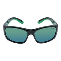 Black Frame/Green Mirror Lens