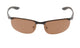Shiny Black Frame/Brown Polarised Lens