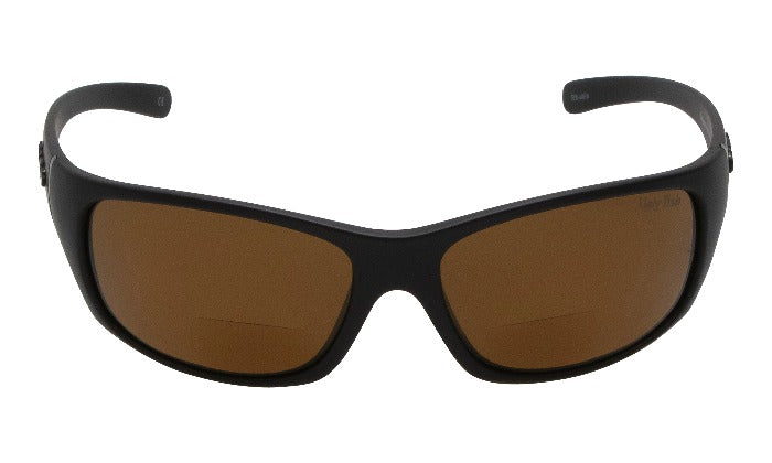 Mens Baseball Half Rim Bifocal Night Driving Lens Reading Sunglasses Matte  Black Yellow +3.00 - Walmart.com