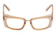 Champagne Frame/Clear Lens
