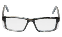 Grey Woodgrain Frame/Clear Lens