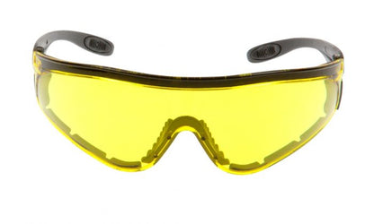 Flare Safety Glasses With Vented Arms & Positive Seal RS5959-V-PS