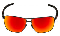 Matt Black Frame/Red Revo Lens