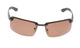Gun Metal Frame/Brown Lens