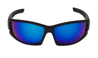 Matt Black Frame/Blue Revo Lens